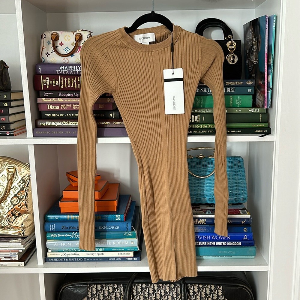 Sportmax Knit Stretch Mini Dress